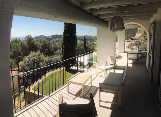 Aiguablava terrasse chambre 2