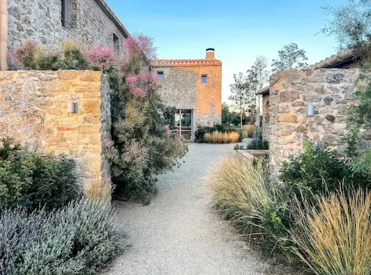 Mas La Pletera jardin